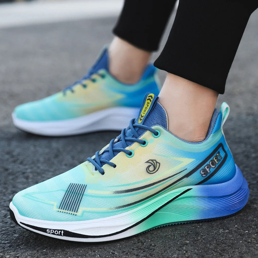 Men's All Seasons New Soft Sole Running Shoes Lightweight Mesh Sneakers with Sturdy Walking Ability