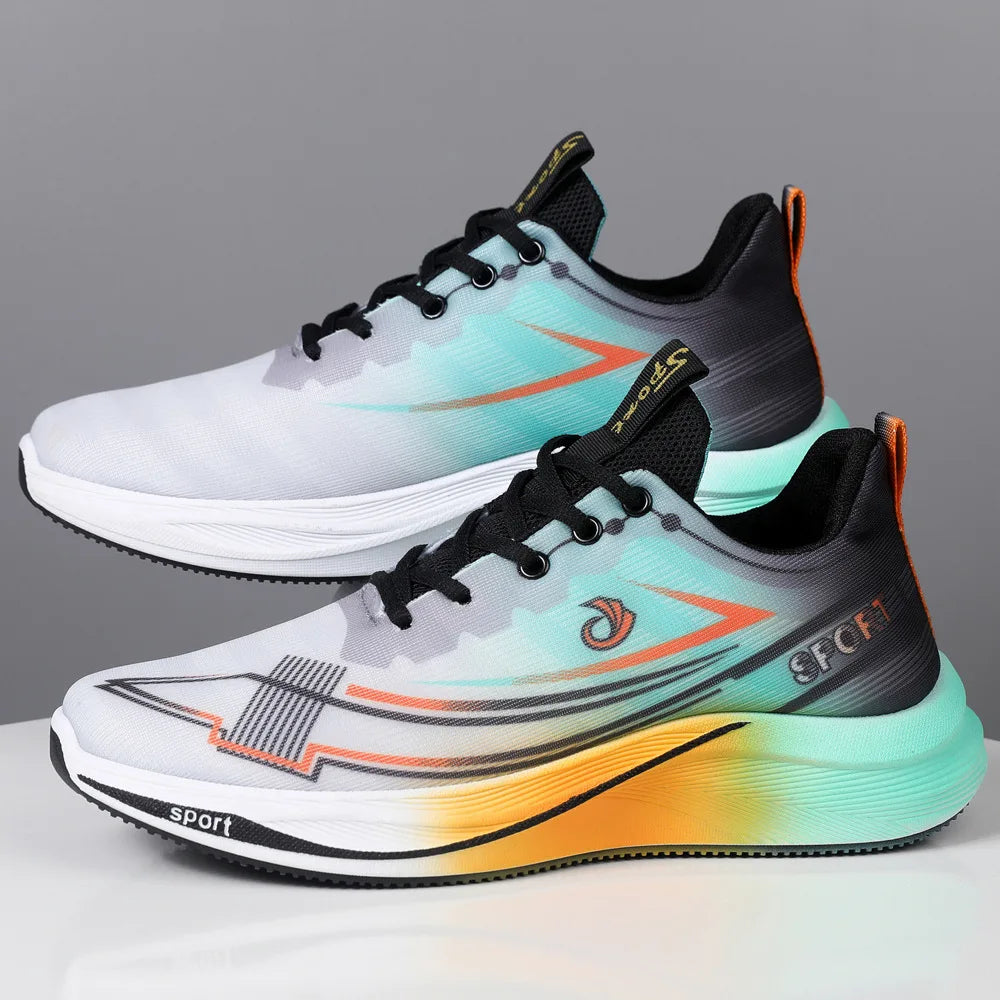 Men's All Seasons New Soft Sole Running Shoes Lightweight Mesh Sneakers with Sturdy Walking Ability
