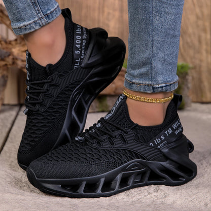 MAEDEF Women's Shoes Men Women Running Sports Shoes Lightweight Mesh Breathable Comfortable Flat Soft Tennis Shoe Sneakers Woman